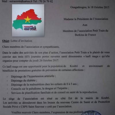 Avancement du dispensaire